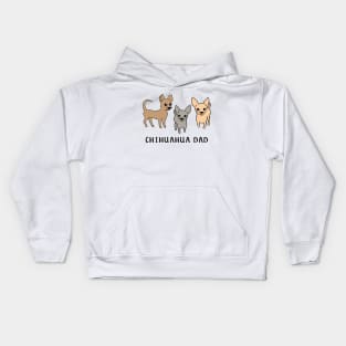 Chihuahua dad Kids Hoodie